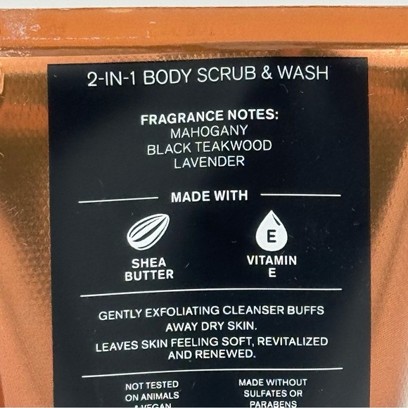 Bath & Body Works Mahogany Teakwood Body Care Gift Set NWT - Picture 4 of 4